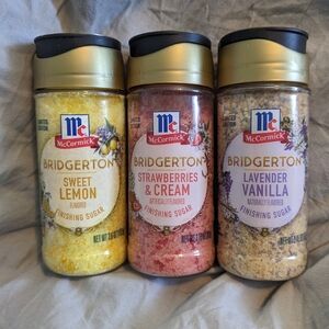 Limited Edition Bridgerton McCormick Finishing Sugars Set, Sealed